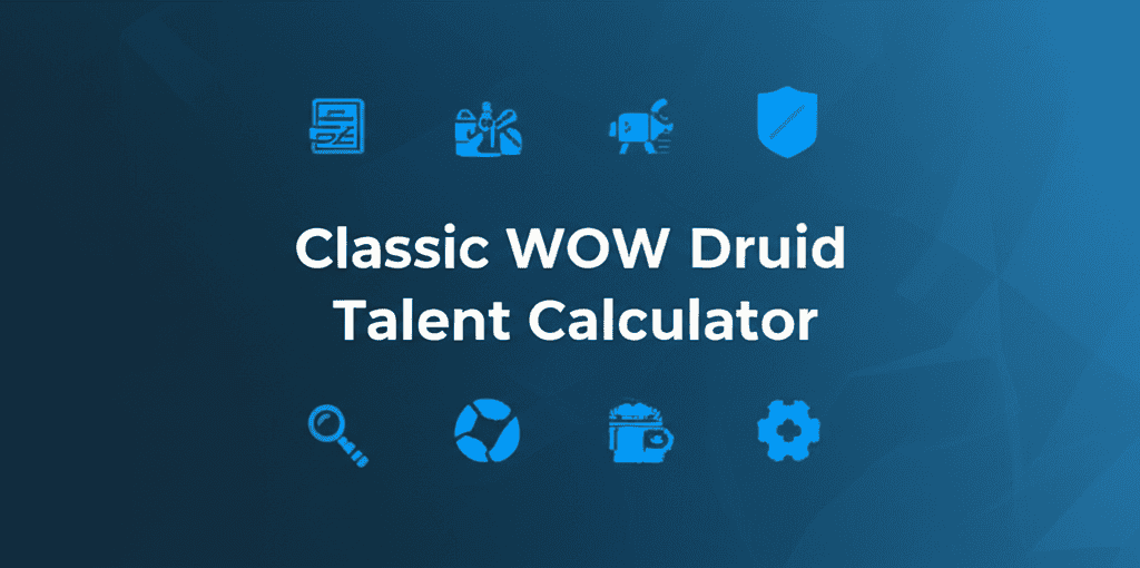 Classic WoW Druid Talent Calculator Interface