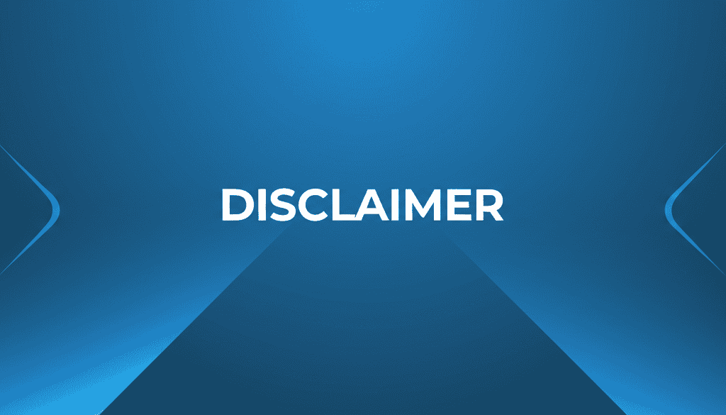 Disclaimers and warnings on a digital interface